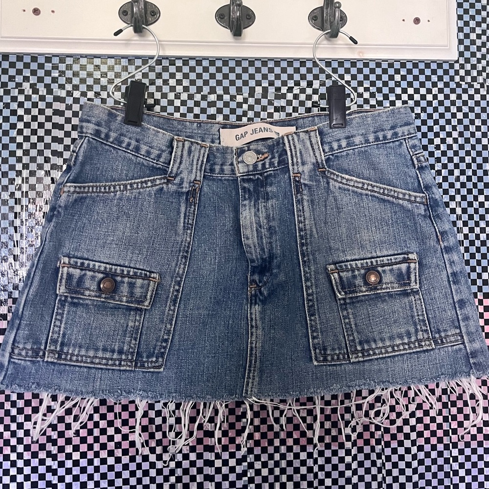 Vintage gap jeans skirt